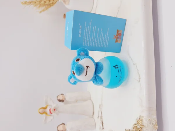 ادکلن عروسکی کودک مدل خرس آبی حجم 50 میل کد OMY-X559-4