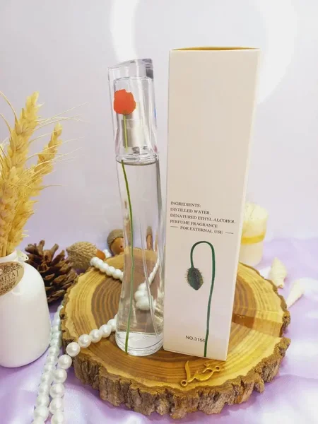 ادکلن طرح گل برند استوری آف فلاور STORY OF FLOWER حجم 50 میلی لیتر اورجینال