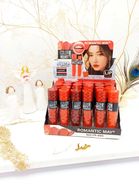 پک 6 تایی رژ مایع رمانتیک می ROMANTIC MAY کد YR890