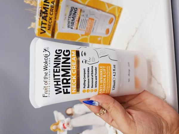 کرم رفع غبغب ماساژور دار مخصوص گردن و صورت وکالی wokali حجم 120 میل اصلی کد HA-3069