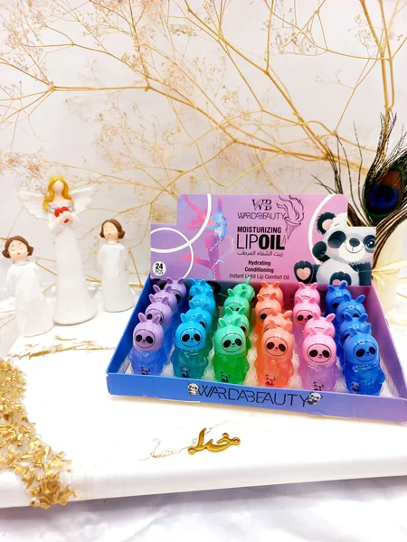 برق لب شاین دار طرح پاندا وردا بیوتی WARDA BEAUTY کد WB2242212