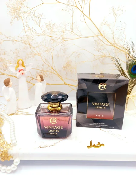 ادکلن زنانه VINTAGE LIGHTS رایحه ورساچ کریستال نویر