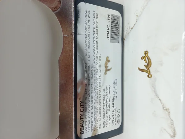 پک 6 تایی رژ لب جامد مخملی بیوتی سیتی BEAUTY CITY کد 1896