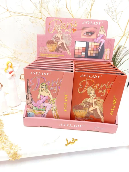 پالت سایه آنالیدی طرح دخترونه باربی ANYLADY کد 8602K