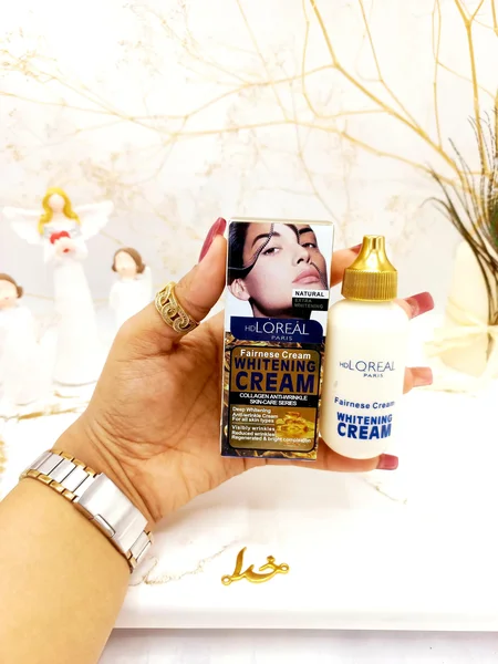 کرم سفید کننده و مراقبت از پوست و ضد چروک کلاژن HD LOREAL