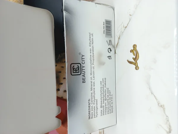 پک 6 تایی رژ لب جامد مخملی بیوتی سیتی BEAUTY CITY کد 1841