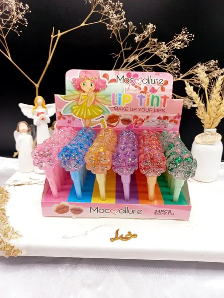 برق لب حرارتی طرح گل نگین دار موکالره Mocallure کد 9174