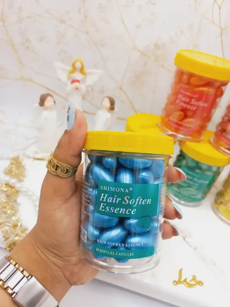 کپسول کراتینه و نرم کننده مو 60 عددی Hair Soften کد 76006