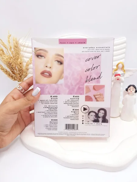 ست براش و پد آرایشی ریل تکنیکس REAL TECHNIQUES حاوی 6 عددی کد 1997