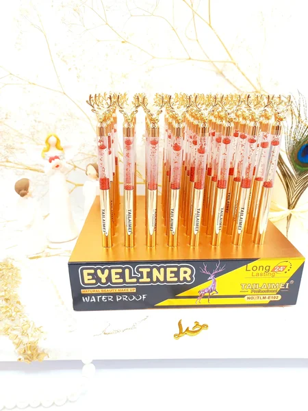 خط چشم مشکی ضد آب بینظیر گوزنی آکواریومی برند تایلامی TAILAIMEI کد E102 اصلی | پخش عمده