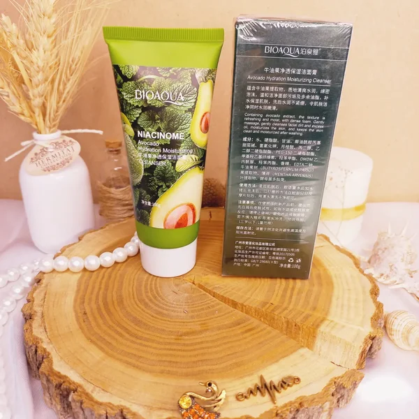 فوم شستشو صورت آووکادو بیوآکوا BIOAQUA کد BQY45480  | پخش عمده