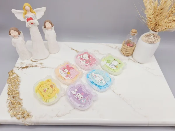 صابون کاغذی کرومی معطر مسافرتی کد 0118 (مدل باکس خرگوشی)