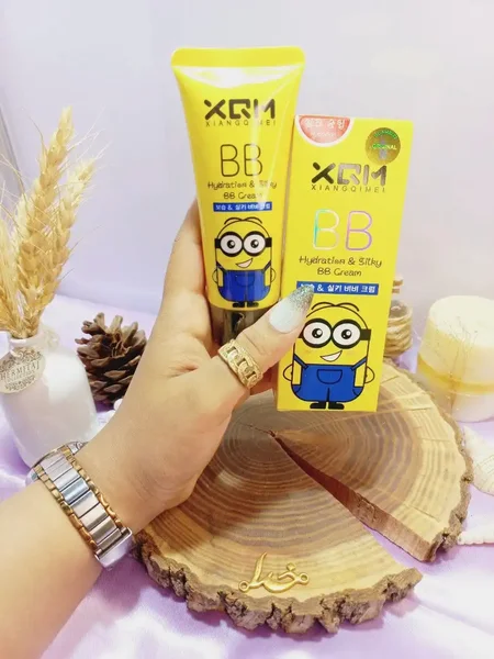 بی بی کرم ابریشمی طرح مینیون میشا XQM کد x1974