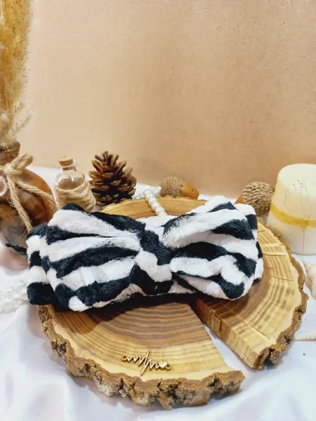 هدبند حوله ای دخترانه مدل راه راه جدید | پخش عمده