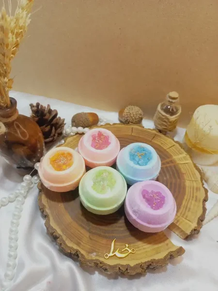 کوکتل و پدیکور توپی نمکی 80 گرمی با کیفیت با جوشش عالی