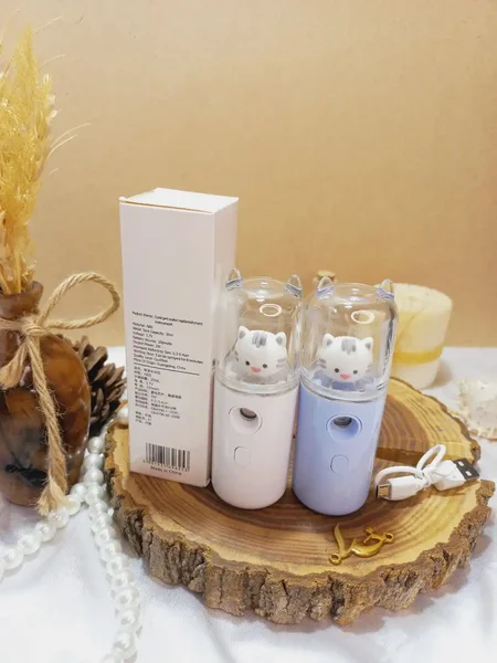 دستگاه بخور سرد شارژی طرح گربه کیفیت عالی | پخش عمده