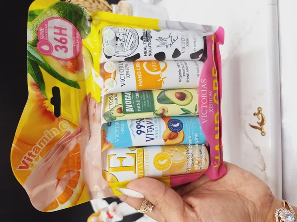 پک 5عددی کرم دست میکس ویتامینه   30 گرم برند ویکتوریا VICTORIAS کد CX7516