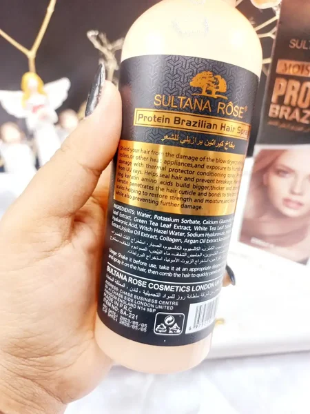 اسپری دو فاز کراتین و پروتین برند SULTANA ROSE کد SA_221