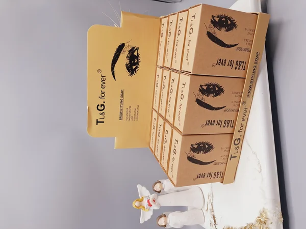 صابون حالت دهنده و ترمیم کننده ابرو برند for ever همراه با برس کد 2829