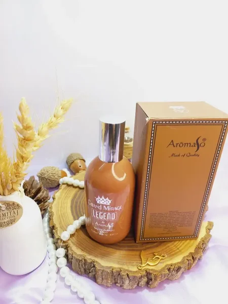 ادکلن لجند گرند میراژ آروماسو GRAND MIRAGE LEGEND (قهوه ای) اورجینال ساخت فرانسه