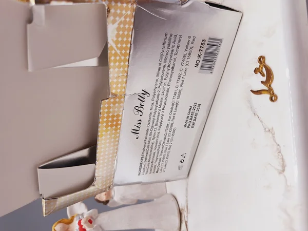 بالم و سایه چشم دو رنگ برند میس بیوتی Miss Betty کد 7753