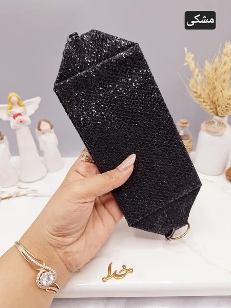 کیف لوازم آرایشی فوق العاده زیبای طرح شاین دار