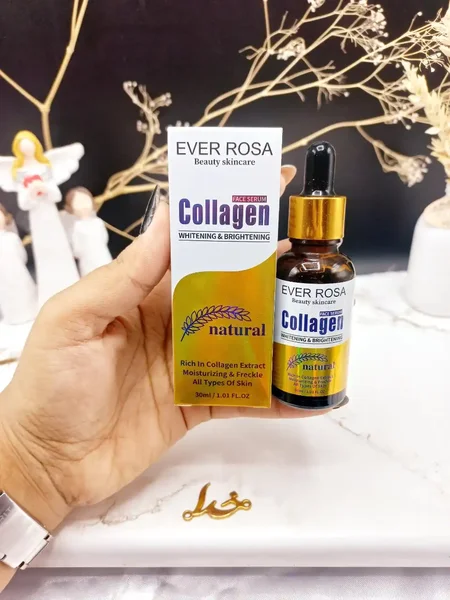 سرم کلاژن اور رزا 30 میل لیفت کننده و ضد چین و چروک EVER ROSA  کد 0312