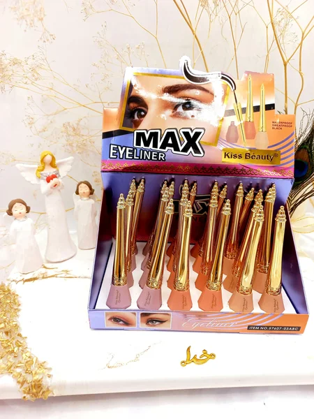 خط چشم پر طرفدار ماژیکی مدل مکس max کیس بیوتی kiss beauty کد 57607
