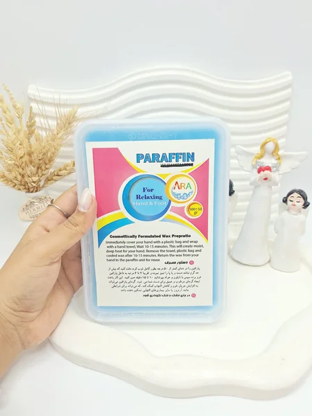 پارافین جامد پدیکور 500 گرمی معطر ARA (رنگ آبی)