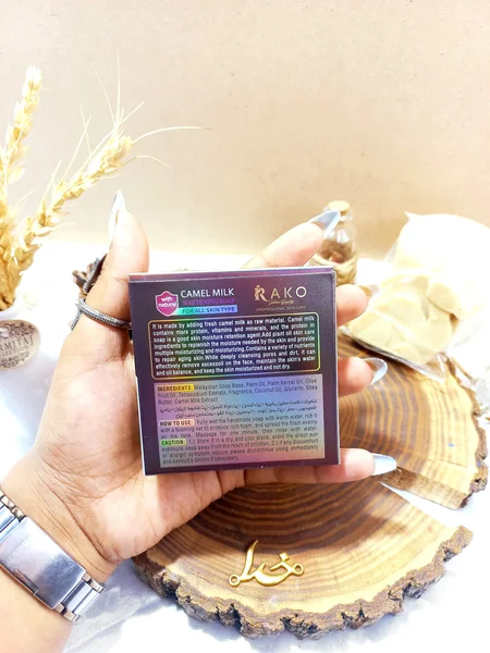 صابون سفید کننده عمیق شیر شتر راکو RAKO اصلی کد RK952