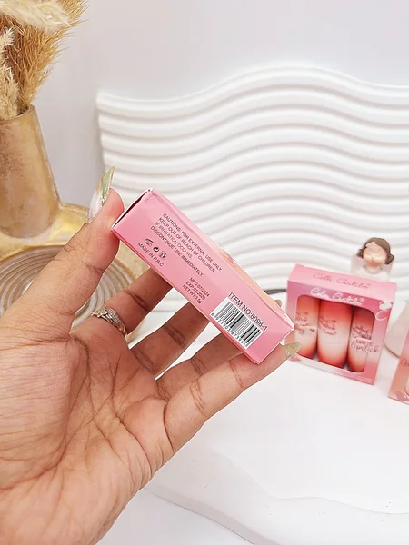 پک 3 تایی رژ جامد مات و مخملی برند کالر کستل کد 8098