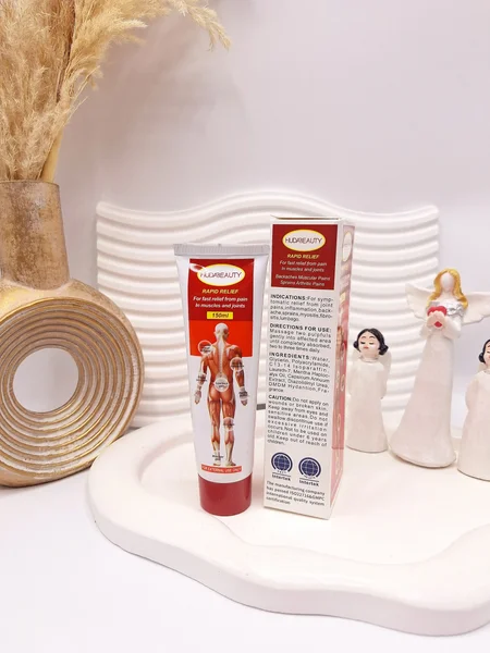 کرم درمانی تسکین دهنده سریع درد عضلانی و درد های روماتیسمی برند هدا بیوتی کد 3221