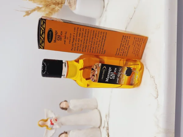 روغن ماساژ و تسکین دهنده درد عضلانی عصاره روغن شتر مرغ برند مکس لیدی کد 2947