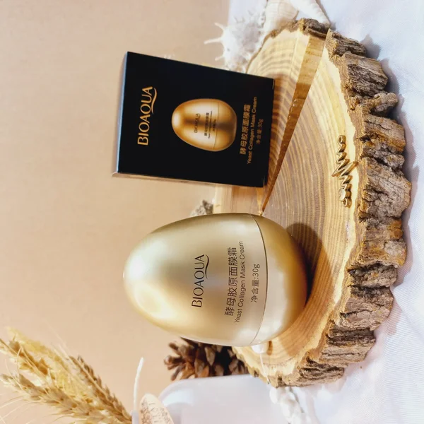 کرم ماسک کلاژن ساز تخم مرغی بیوآکوا BIOAQUA کد BQY56738