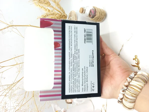 پک 6 تایی رژ لب جامد مخملی بیوتی سیتی BEAUTY CITY کد 1887