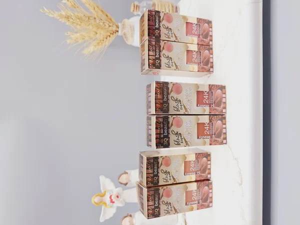 رژگونه مایع زیبای طلای 24 عیار برند 3Q‏ بیوتی کد BL_8553