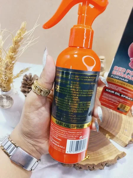 اسپری دو فاز مدل انار قرمز RED POM EGRANATE حجم 250 میل برند راکو RAKO اصلی کد RK1093