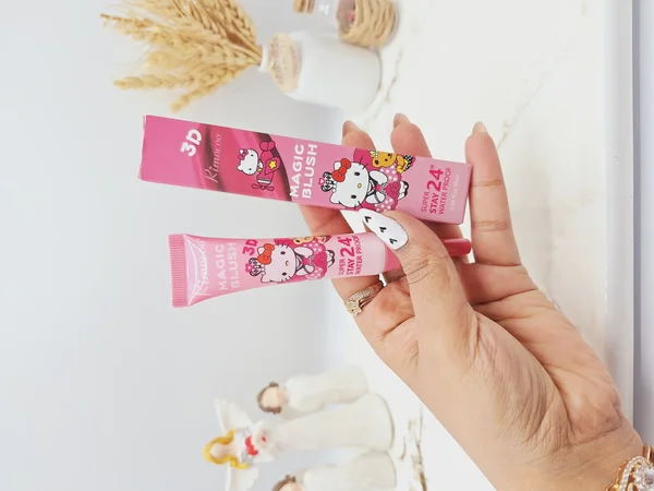 رژگونه مایع تیوپی حرارتی 3D هلوکیتی برند ریموکو کد R1386