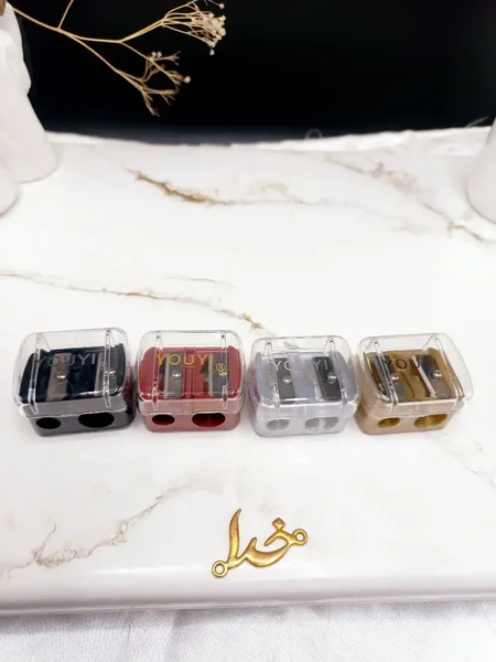 مداد تراش دو قلو شیشه ای برند YOUYI (کیفیت عالی)