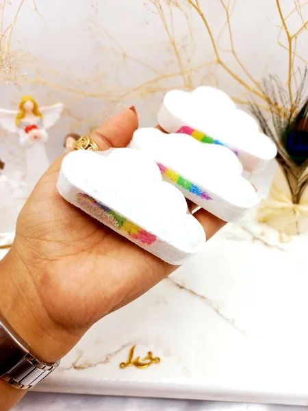 کوکتل طرح ابر رنگین کمان 60 گرم فوق العاده با کیفیت با جوشش بالا