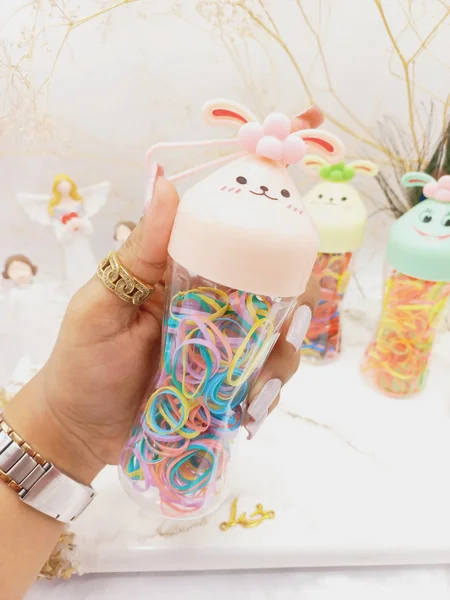 پک چهل گیس رنگی فانتزی طرح استوانه ای طرح شماره یک