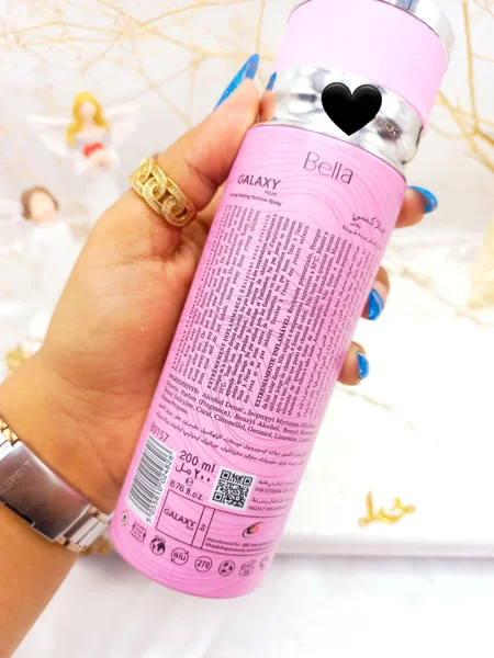 اسپری خوشبو کننده زنانه گلکسی GALAXY مدل Bella کد B9157