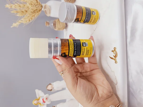 وزگیر مو استیکی لایتنس حاوی روغن آرگان WAX STICK کد 8549