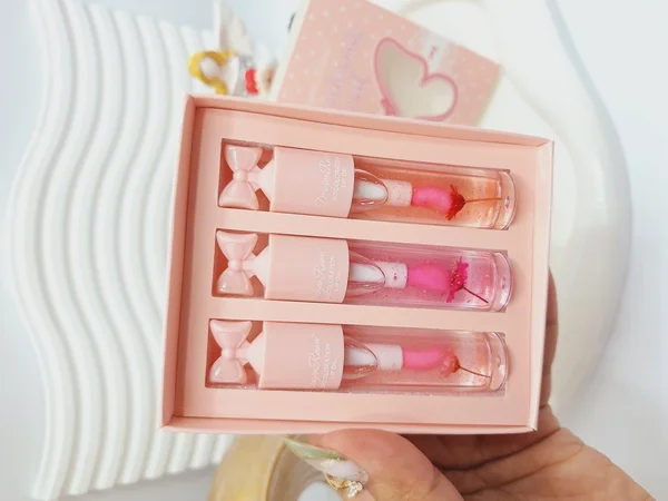 پک 3 تایی برق پاپیون مدل گل دار باکس پروانه ای کد DR127