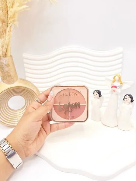 رژگونه و کانتور 4عددی اورجینال برند DoDo ROSE کد 664