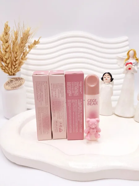 رژ مایع خرسی نود پوکه مخملی Gege bear کد9221( مدل جدید)