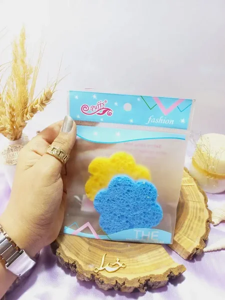 پد اسفنجی لایه بردار و پاکسازی پوست مخصوص شستشو و اسکرب برند FASHION