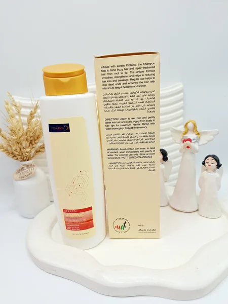 شامپو کراتینه رشد مجدد موهای سالم و براق مکس لیدی کد 4896