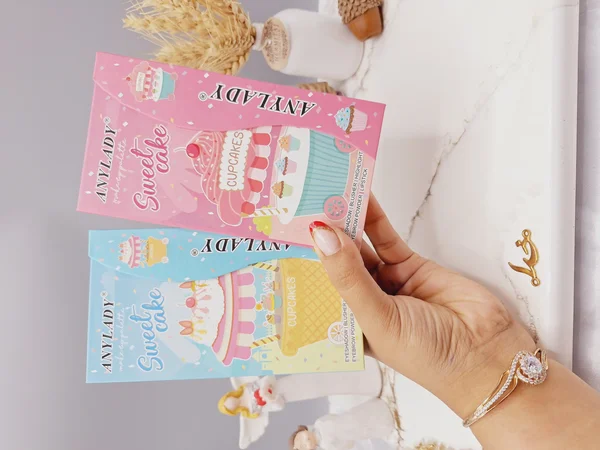 پالت سایه طرح کالسکه کاپ کیکی برند ANALIDI کد 8636S