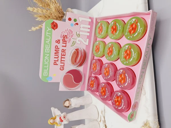 شاین لب و رژ جامد کهکشانی برند Billion beauty اورجینال کد 80005